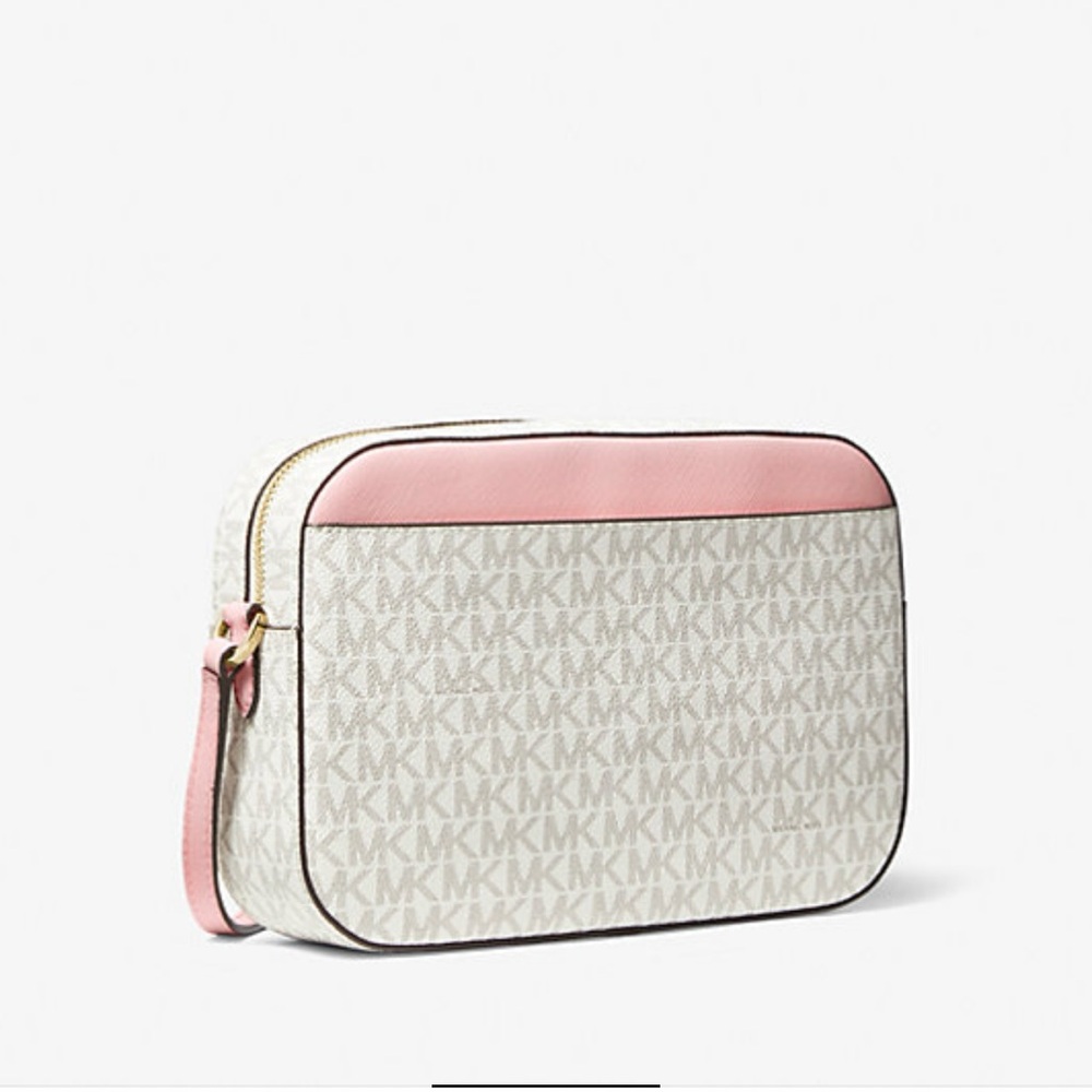 Michael Kors Pink and Cream Crossbody Bag - Picture 4 of 7